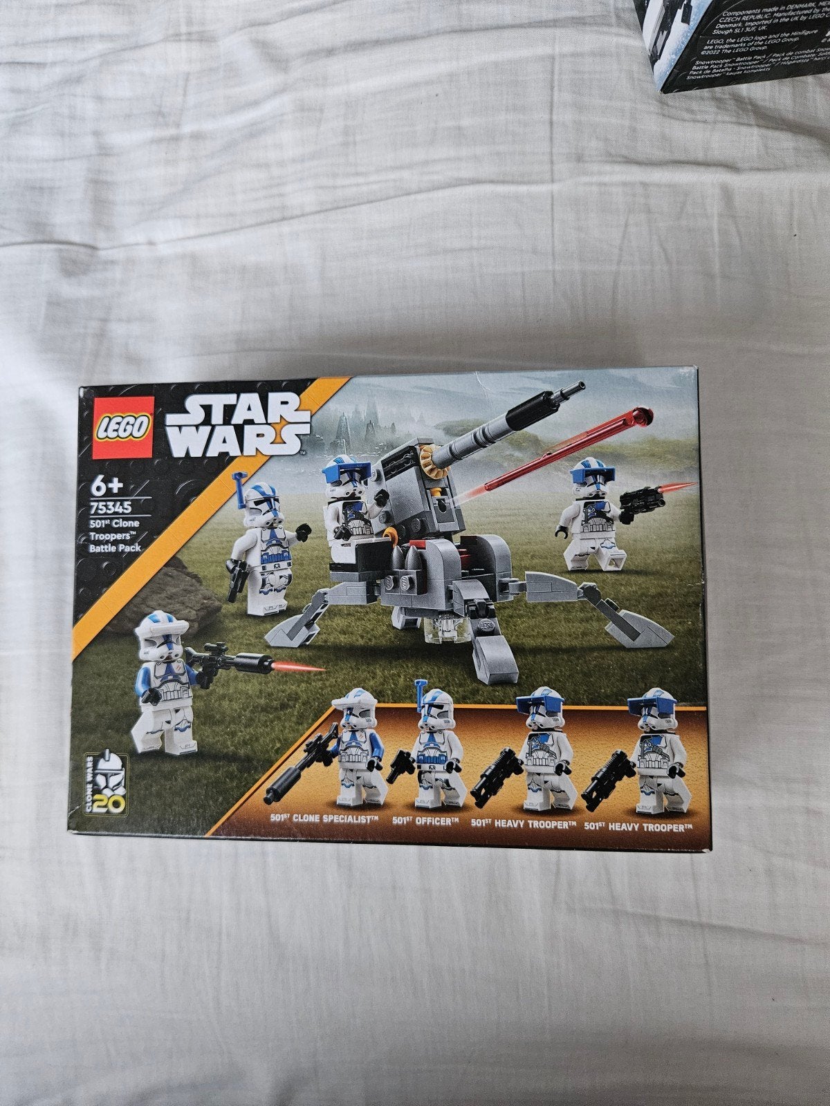 LEGO Star Wars 75345 501st Clone Troopers Battle Pack, Inclusief minifiguren, Star Wars, Lego, Nieuw