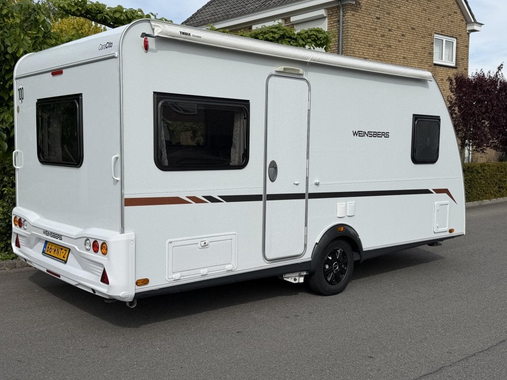 Weinsberg CaraCito 450 FU mover,airco,tent,gasloos, Overige merken, Rondzit, Bedrijf, 750 - 1000 kg