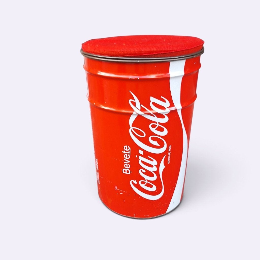 Vintage Coca-Cola Ton Krukje - Uniek Design Item, Ophalen, Gebruikt, Gebruiksvoorwerp, P.O. Box 1734, Atlanta, GA 30301, USA