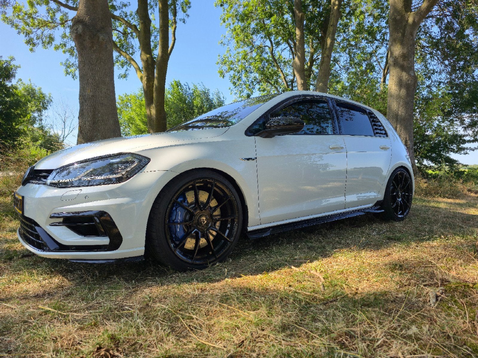 Volkswagen Golf 7.5 R Performance Porsche Remmen, Auto's, Automaat, 4 cilinders, 1984 cc, Wit