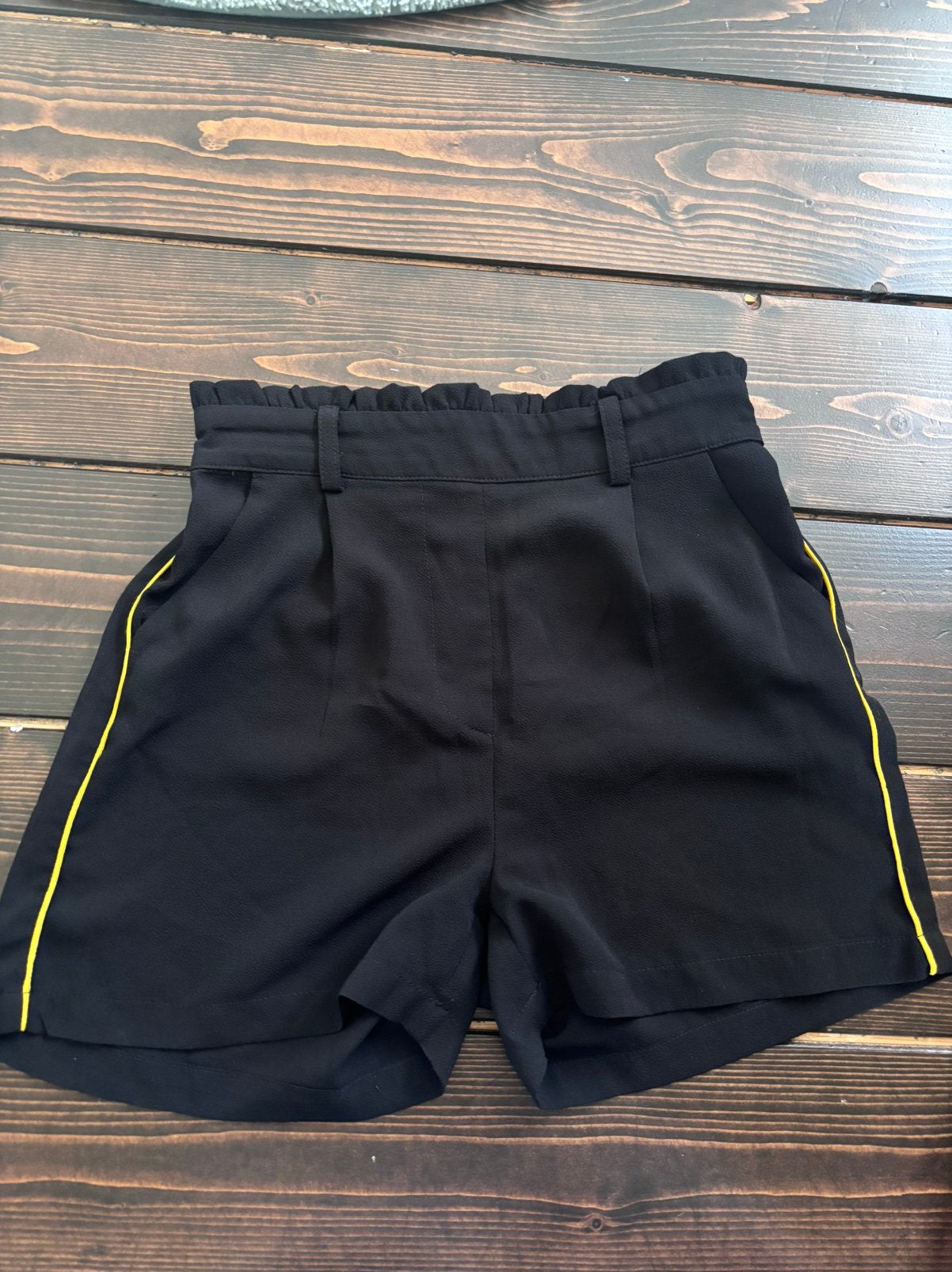 Aiko zwarte korte broek maat 164, Kinderen en Baby's, Kinderkleding | Maat 164, Ophalen of Verzenden, Nieuw, Meisje, Broek