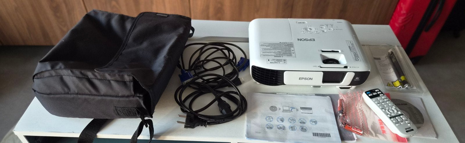 Epson beamer ELPLP 96, Ophalen