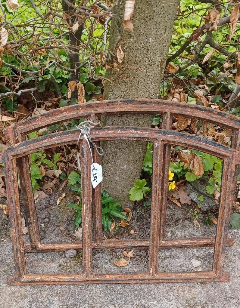 Stalraampjes zonder glas, 4 stuks, Ophalen of Verzenden, Minder dan 80 cm, Gevelraam of Ruit, Minder dan 80 cm