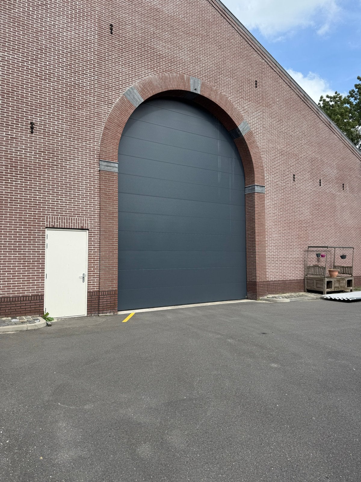 Grote Roldeur - Industrieel en Robuust, Ophalen, Gebruikt, 200 cm of meer, Meerdere deuren