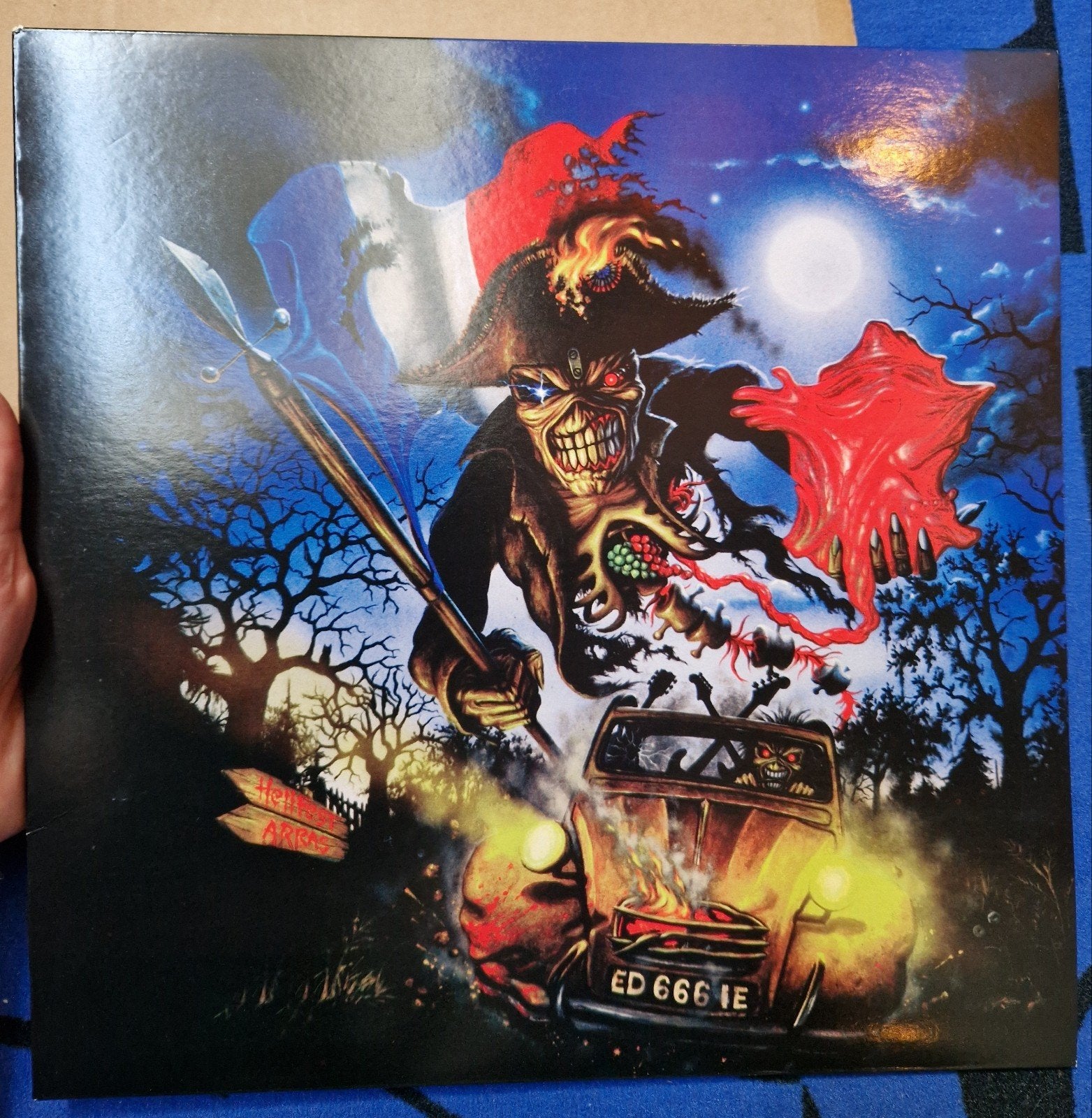 Iron Maiden Can I play in Paris part 2, Ophalen of Verzenden, Zo goed als nieuw