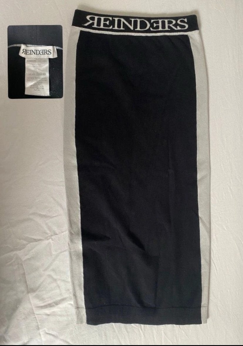 Reinders lange rok, Zwart, Ophalen of Verzenden, Maat 34 (XS) of kleiner, Gedragen
