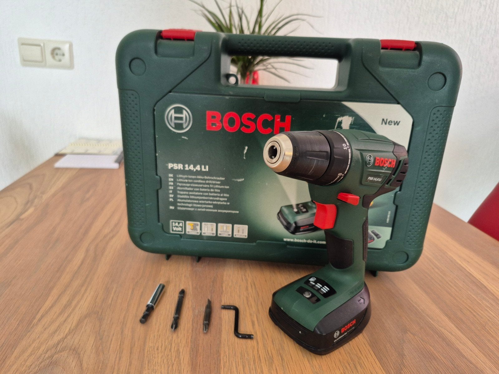 Bosch PSR 14.4 LI schroefboormachine, Ophalen of Verzenden, Minder dan 400 watt, Boor- en Schroefmachine
