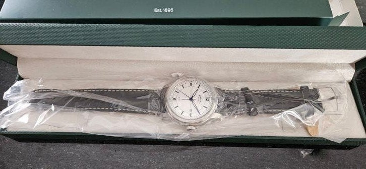Rotary Heritage Field Herenhorloge - Nieuw in doos, Overige merken, Leer, Staal, Polshorloge