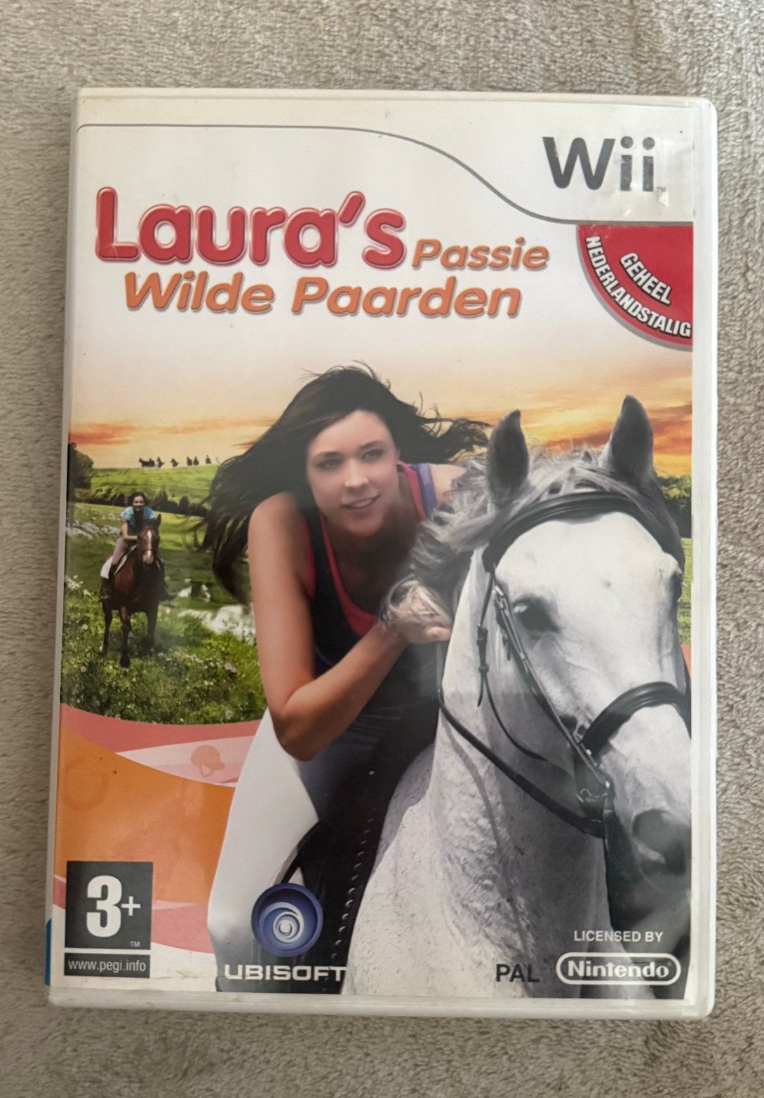 Laura’s Passie wilde paarden Wii, 1 speler, Ophalen of Verzenden, Zo goed als nieuw, Vanaf 3 jaar
