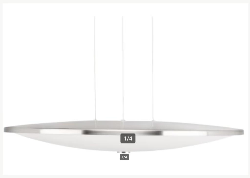 Philips Adour 409011716 LED 6 x 2,5W Hanglamp wit zilver NEW, Nieuw, Ophalen of Verzenden, Glas, 75 cm of meer