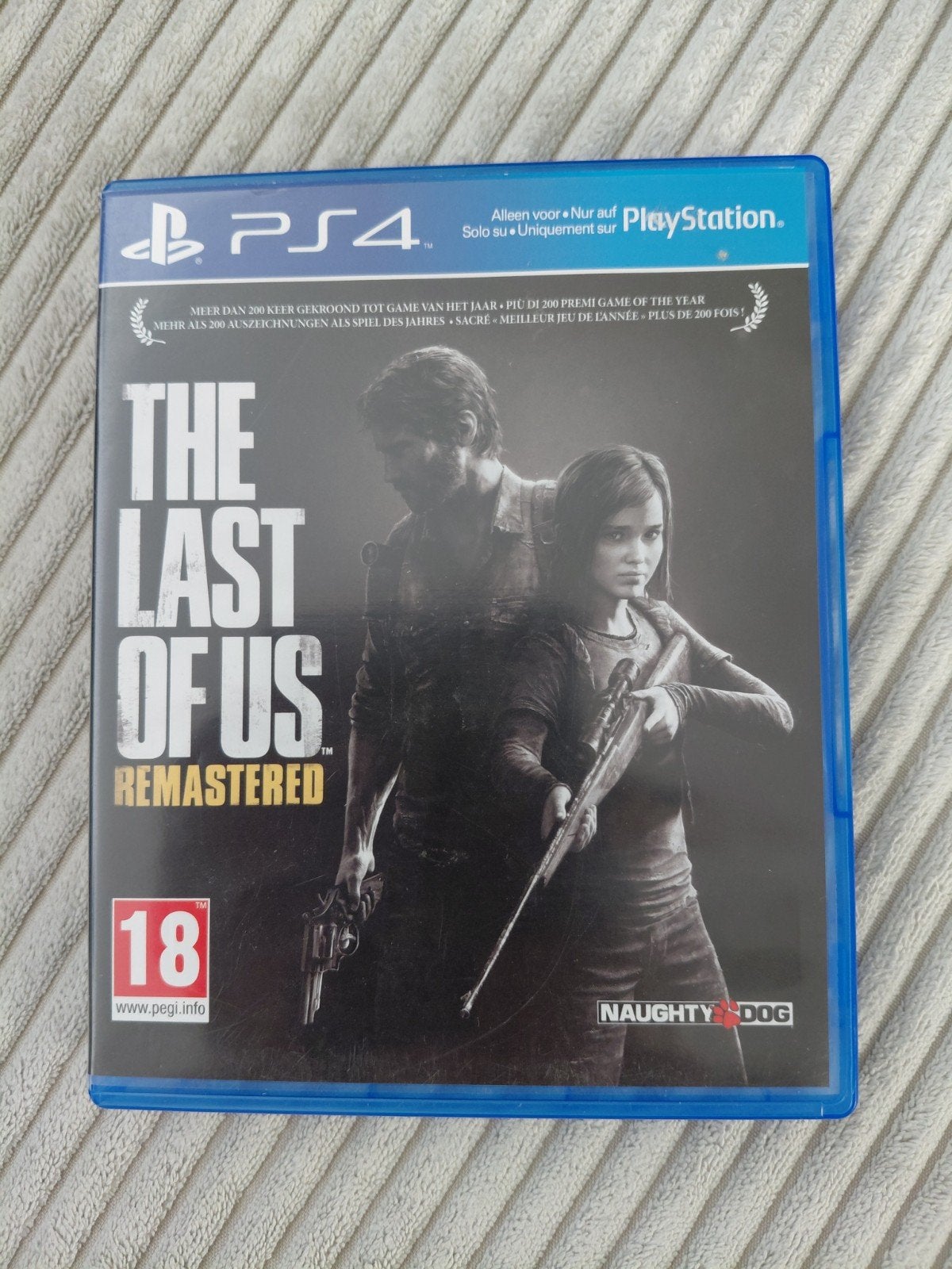 The Last of Us Remastered PS4 - Zo goed als nieuw, Avontuur en Actie, Vanaf 18 jaar, 1 speler, Ophalen of Verzenden
