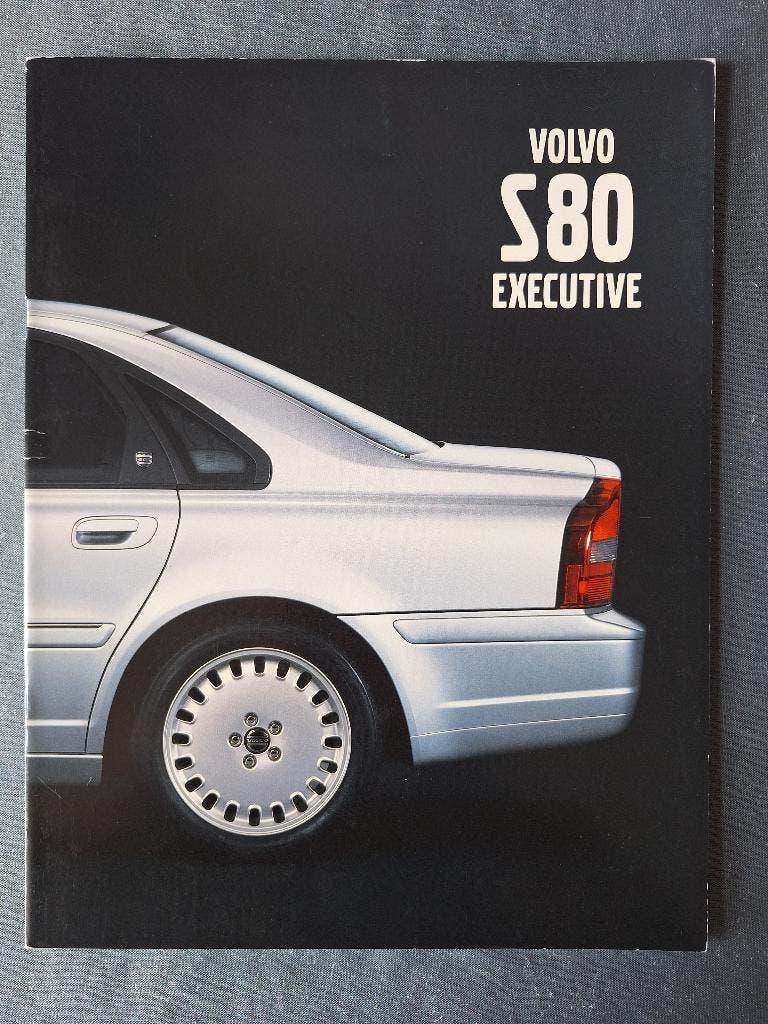 Brochure VOLVO S80 Executive - 2001 Engels, Verzenden, Gelezen, Volvo