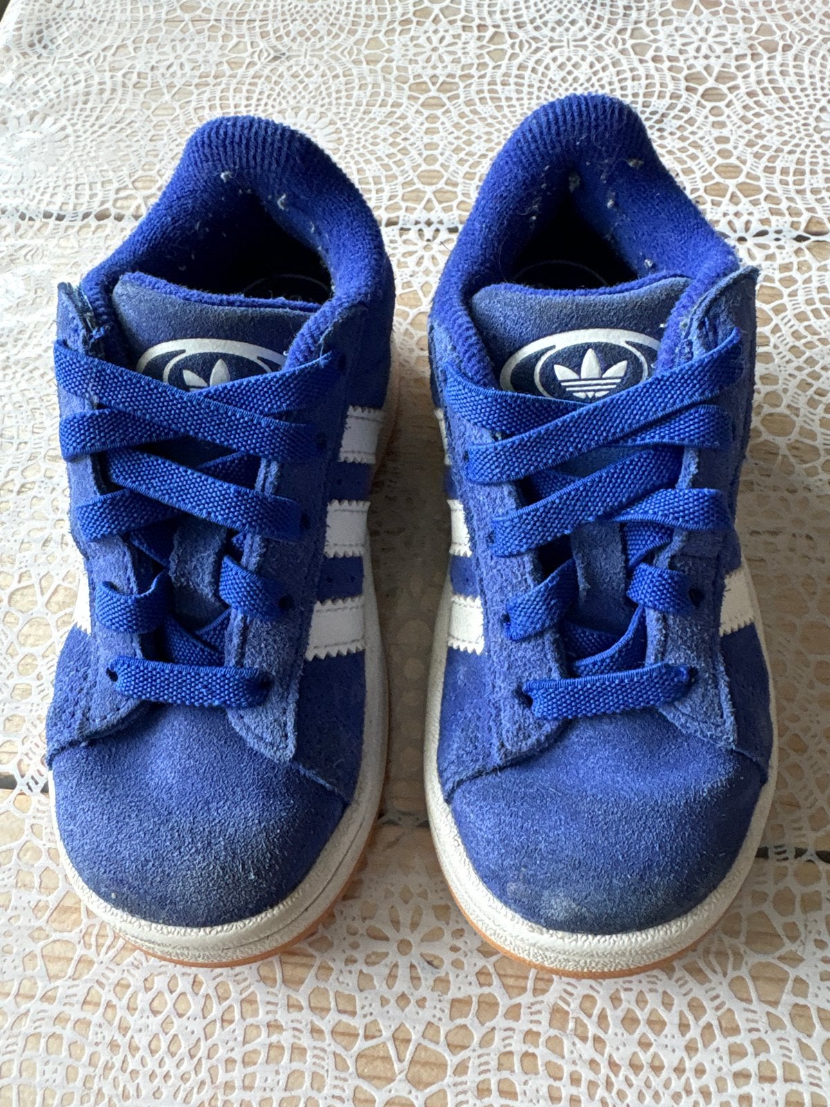 Adidas Campus mt 27 Blauw, Ophalen of Verzenden, Gebruikt, Jongen of Meisje, Sportschoenen