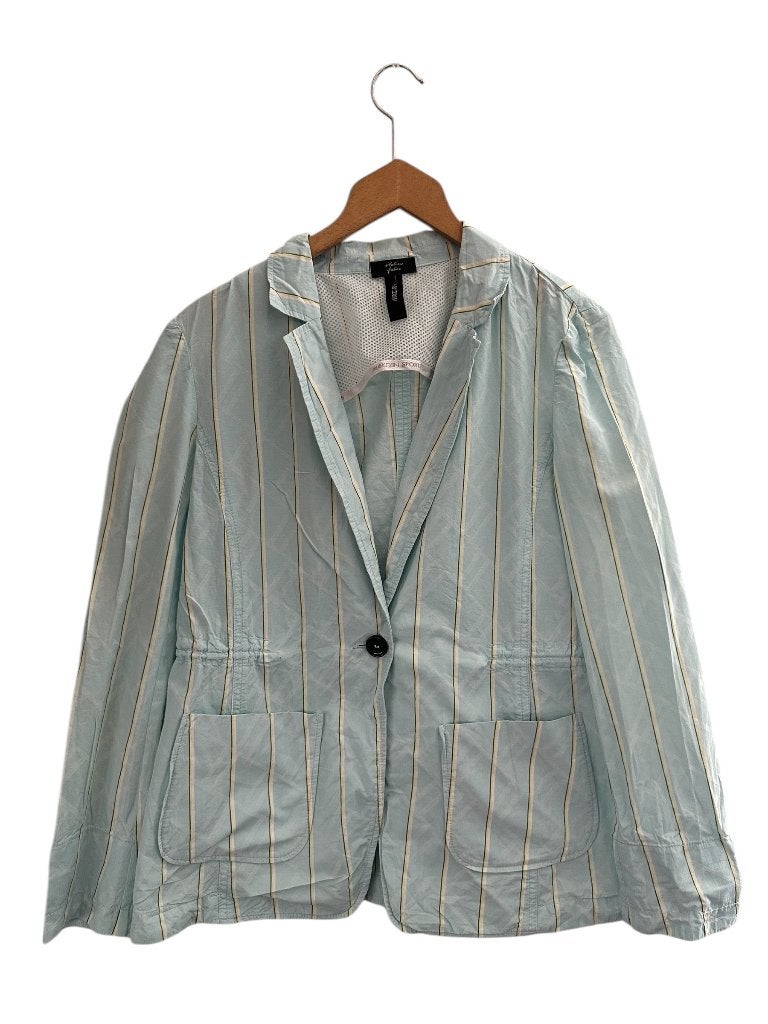 Marc Cain blazer L, Kleding | Dames, Jasjes, Kostuums en Pakken, Zo goed als nieuw, Blauw, Ophalen of Verzenden