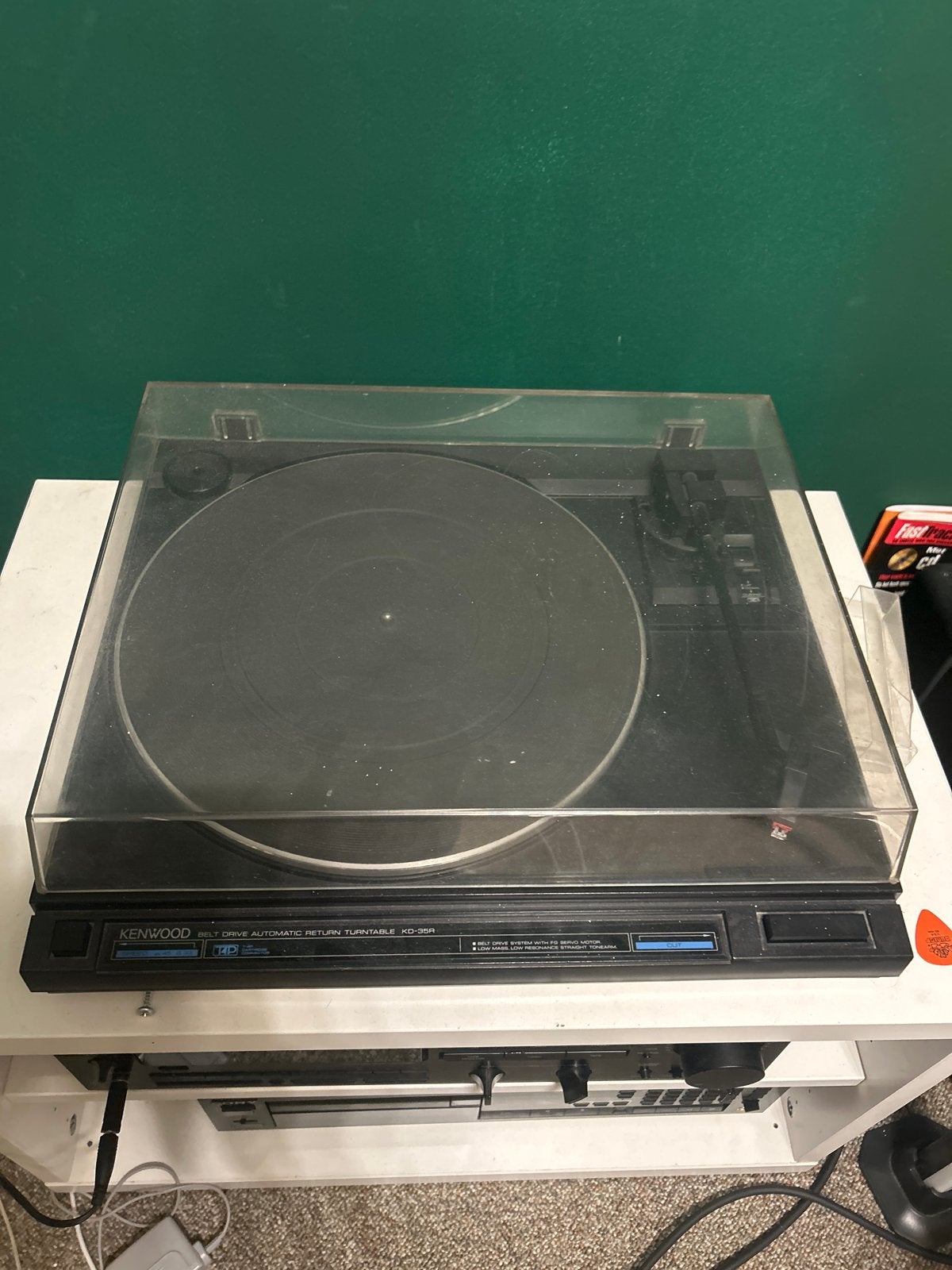 Kenwood XD-35R Platenspeler, Overige merken, Gebruikt, Automatisch, Ophalen of Verzenden