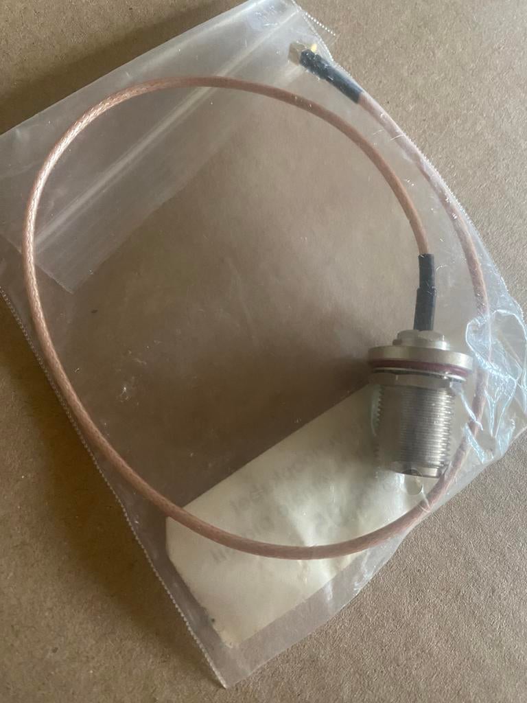 SMA verloop kabel pigtail N connector female, Telecommunicatie, Antennes en Masten, Ophalen of Verzenden, Nieuw, Antenne
