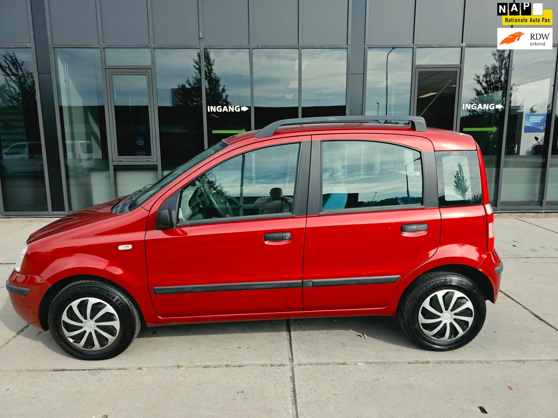Fiat Panda 1.1 Active Plus - Stuurbekr - Electr Ramen -, Auto's, Voorwielaandrijving, Stof, Zwart, 4 stoelen