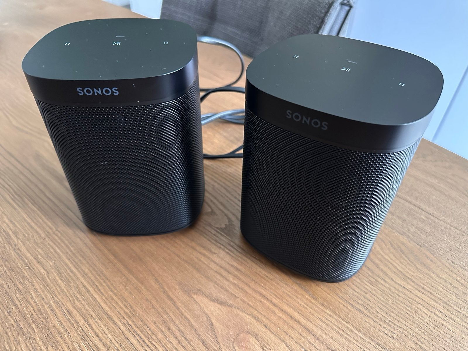 Sonos One SL - Zwart (2 stuks), Audio, Tv en Foto, Luidsprekers, Ophalen, Slimme speaker, WiFi, Zo goed als nieuw