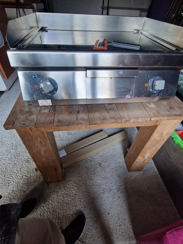 bakplaat zanussi zgan, Ophalen, Gebruikt, Fornuis, Frituur en Grillen