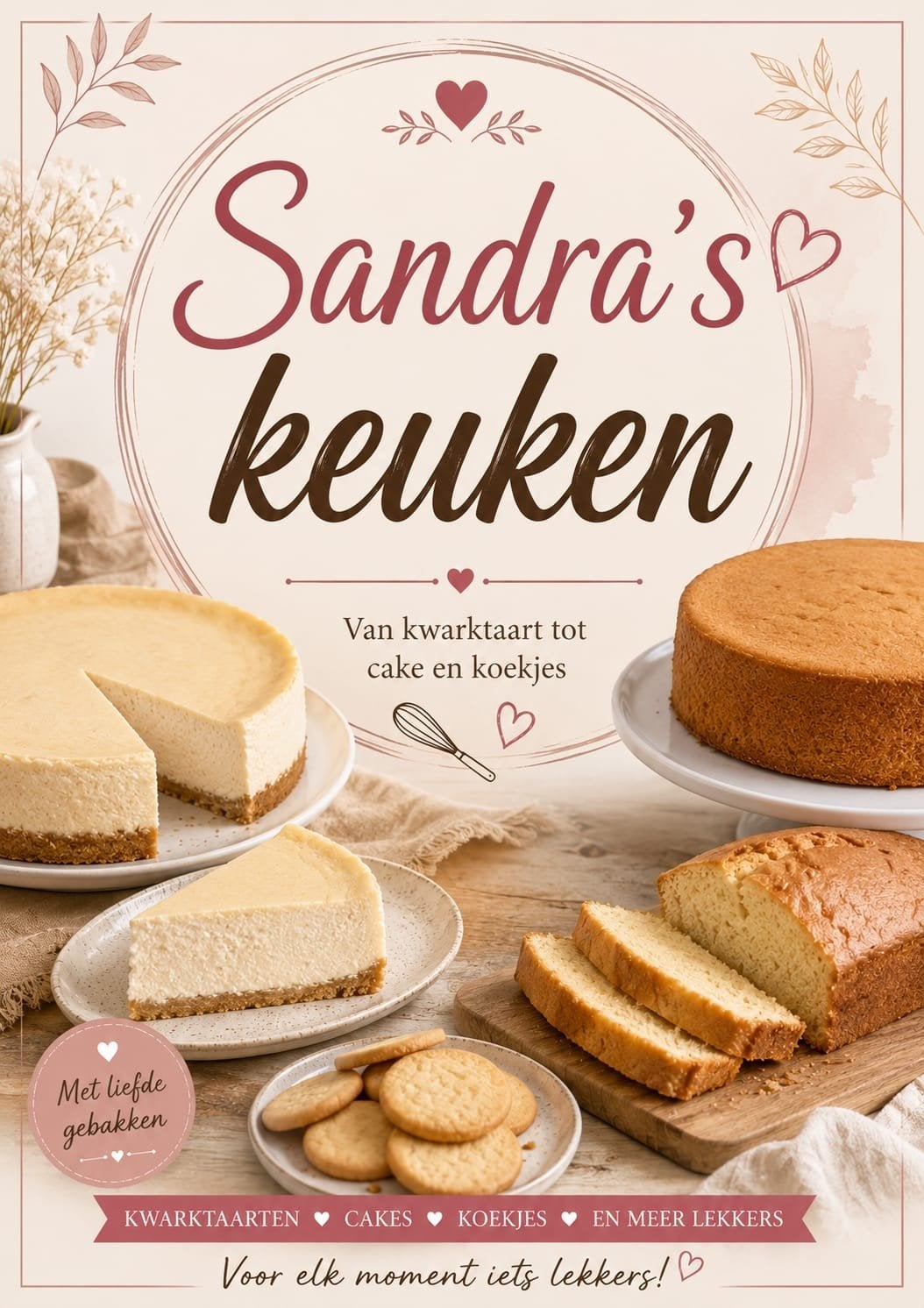 Mooie cake en kwarktaarten, Ophalen, Nieuw, Taarten, Versiering