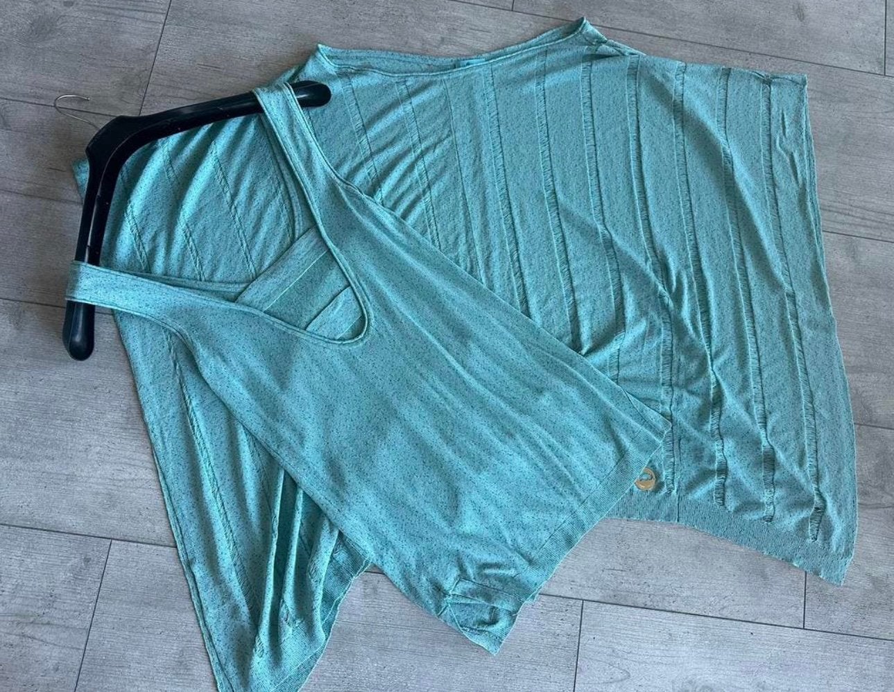 Ibiza People , 2 delige set , tuniek en hemdje, Ophalen of Verzenden, Nieuw, Maat 42/44 (L), Blauw