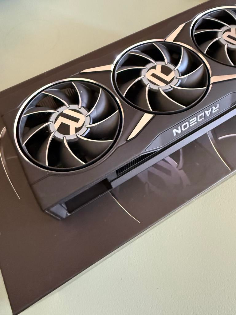 AMD RX6800XT Midnight Black koeler + doos (ZONDER GPU), Ophalen of Verzenden, Gebruikt, AMD