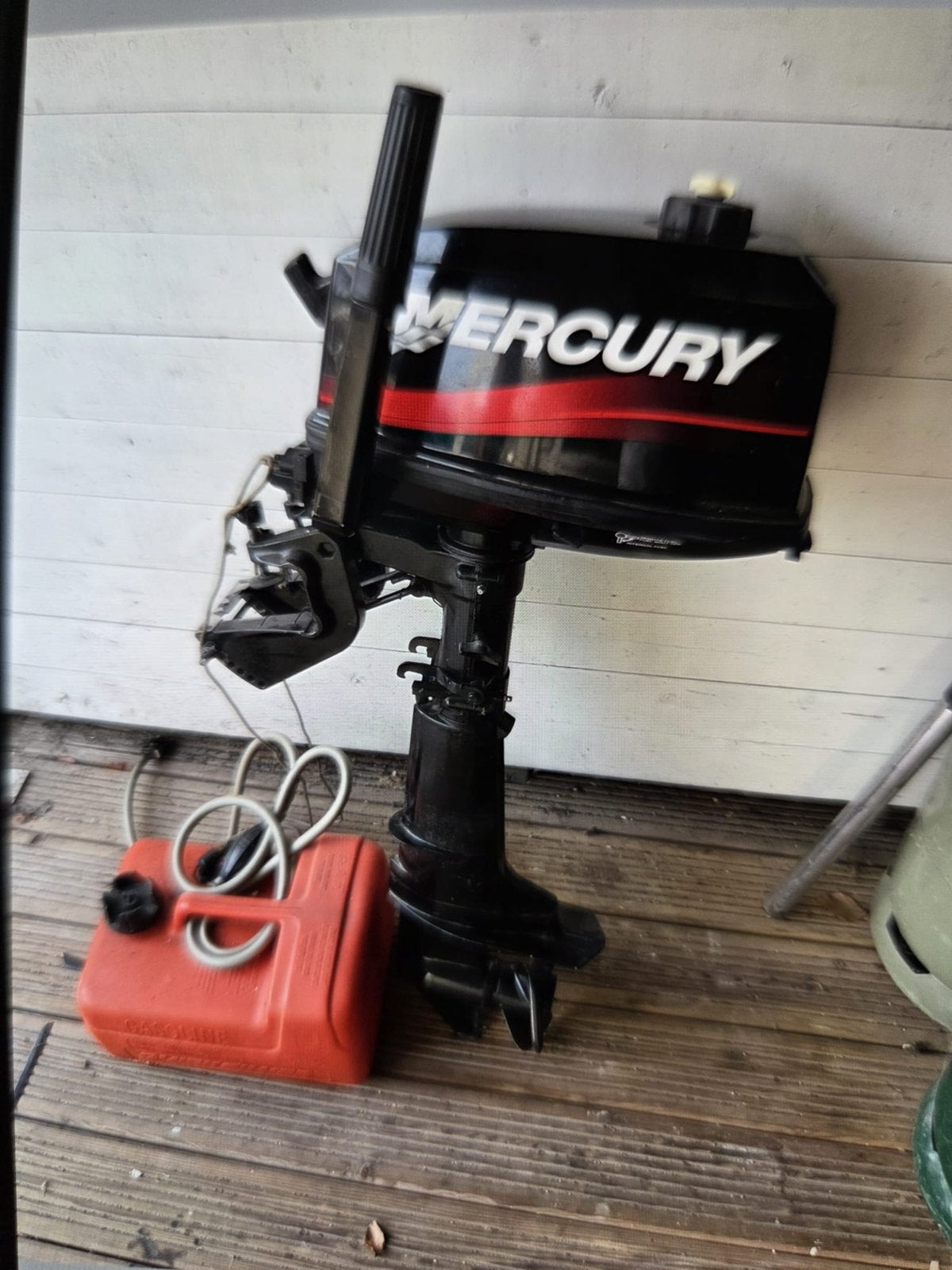 Mercury 5PK 2004 zo goed als nieuw, Ophalen, Zo goed als nieuw, Benzine, 5 tot 10 pk
