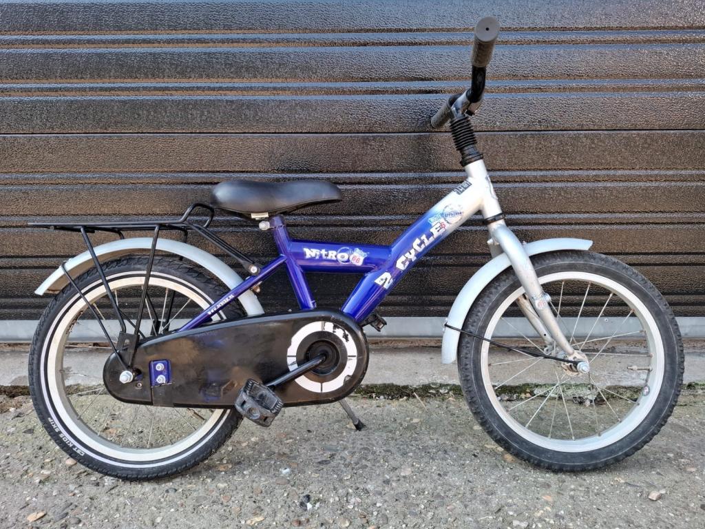 16 inch nitro jongensfiets, Fietsen en Brommers, Fietsen | Kinderfietsjes, Terugtraprem, 16 tot 20 inch, Niet ingevuld, Niet ingevuld