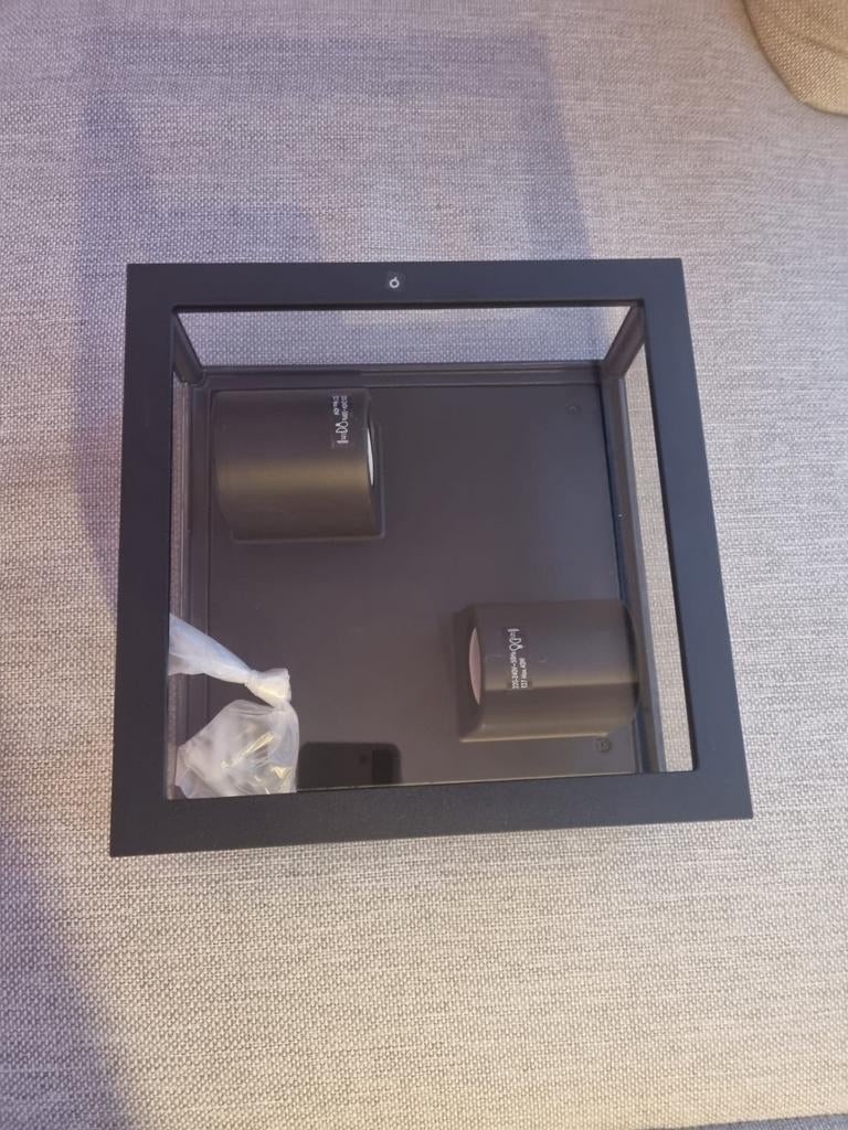 Industriële plafondlamp zwart nieuw in doos, Huis en Inrichting, Lampen | Plafondlampen, Ophalen, Nieuw