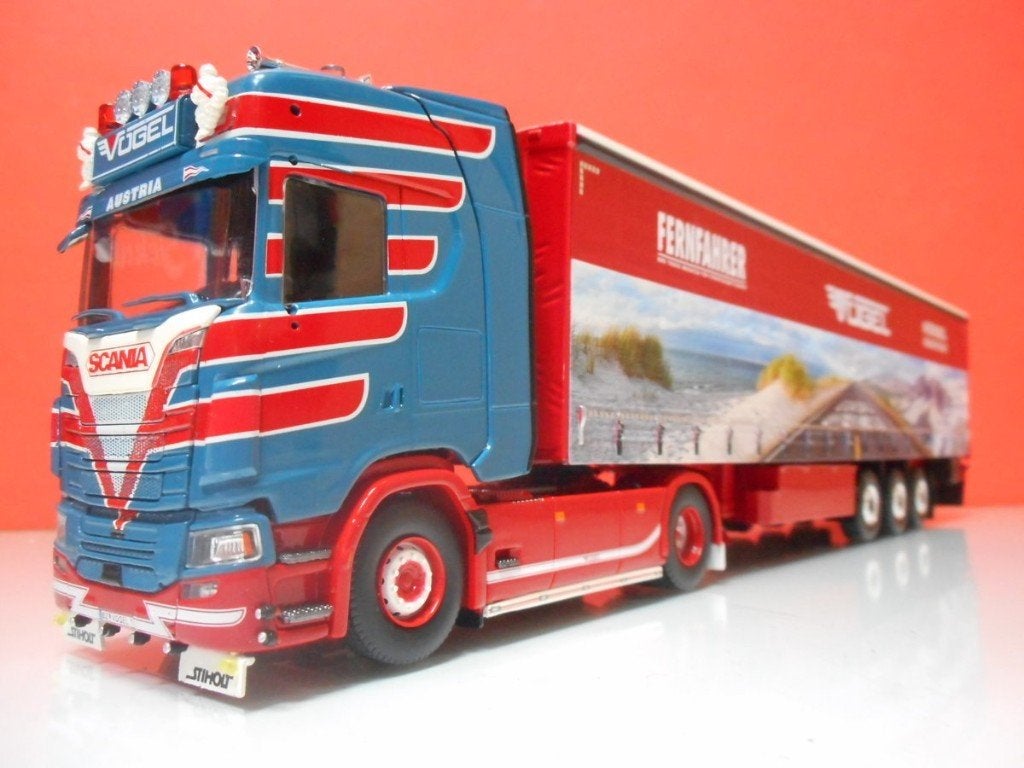 TEKNO SCANIA NEXT GEN VOGEL - FERNFAHRER, OOSTENRIJK 89501, Ophalen of Verzenden, Nieuw, Bus of Vrachtwagen, Tekno