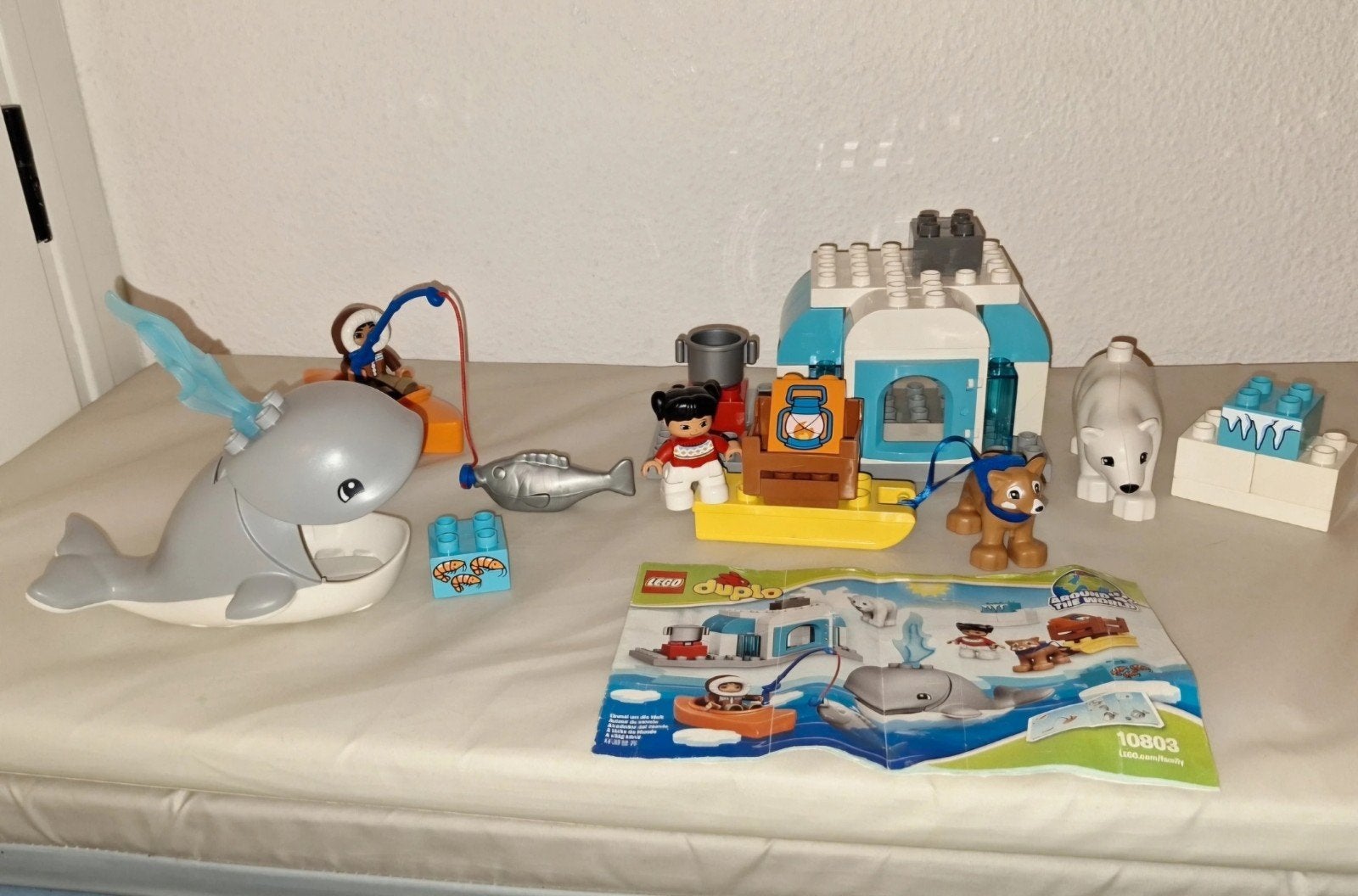 lego duplo 10803 poolgebied, Ophalen of Verzenden, Zo goed als nieuw, Duplo
