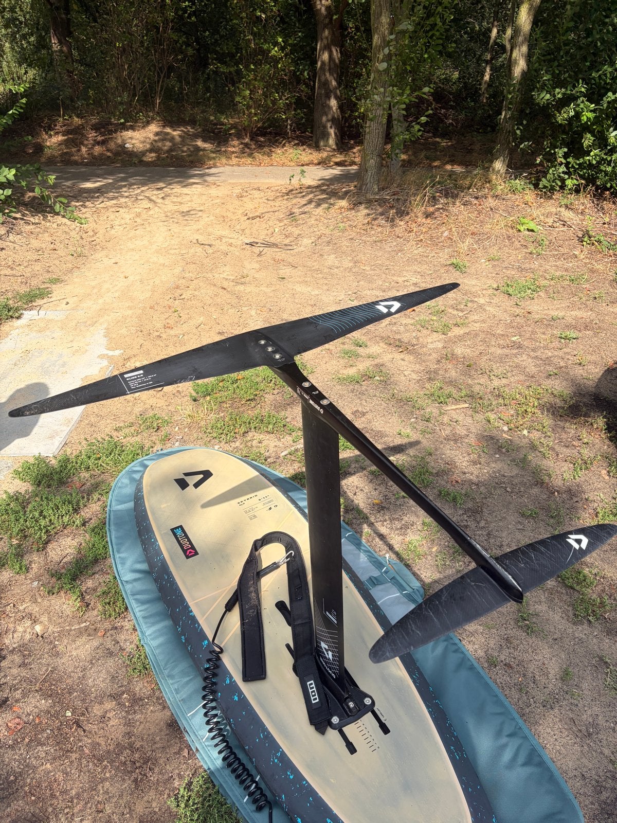 Duotone Wing Glide 2.0 900 Foilset, Ophalen of Verzenden, Gebruikt, Wingsurf-hydrofoil