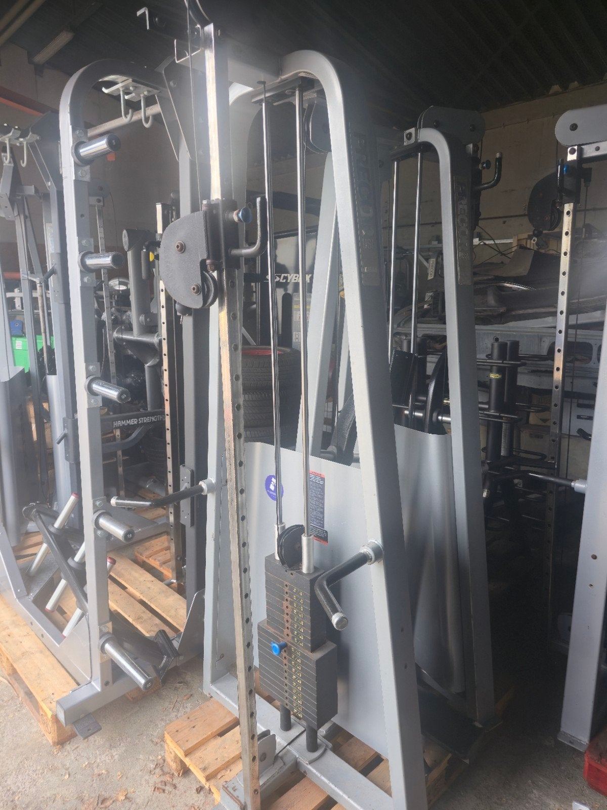 Precor dual pully, Sport en Fitness, Ophalen, Gebruikt, Overige typen