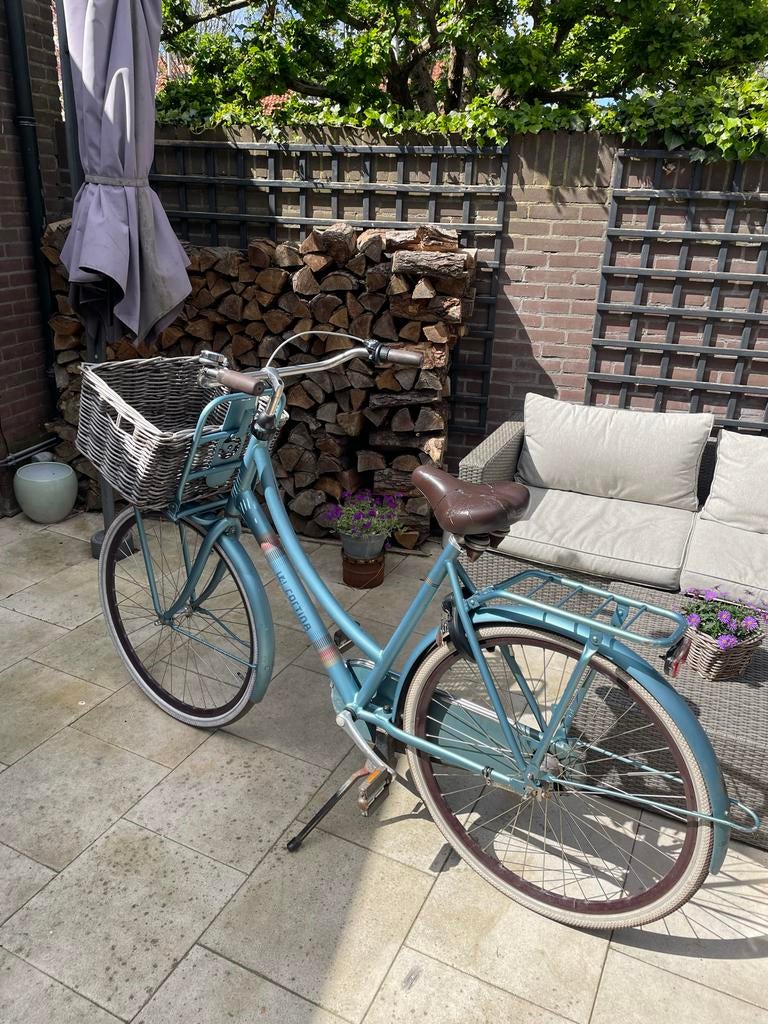 Cortina Transportfiets 28 inch, framemaat 57 cm, Fietsen en Brommers, Fietsen | Dames | Damesfietsen, Terugtraprem, Gebruikt, Versnellingen