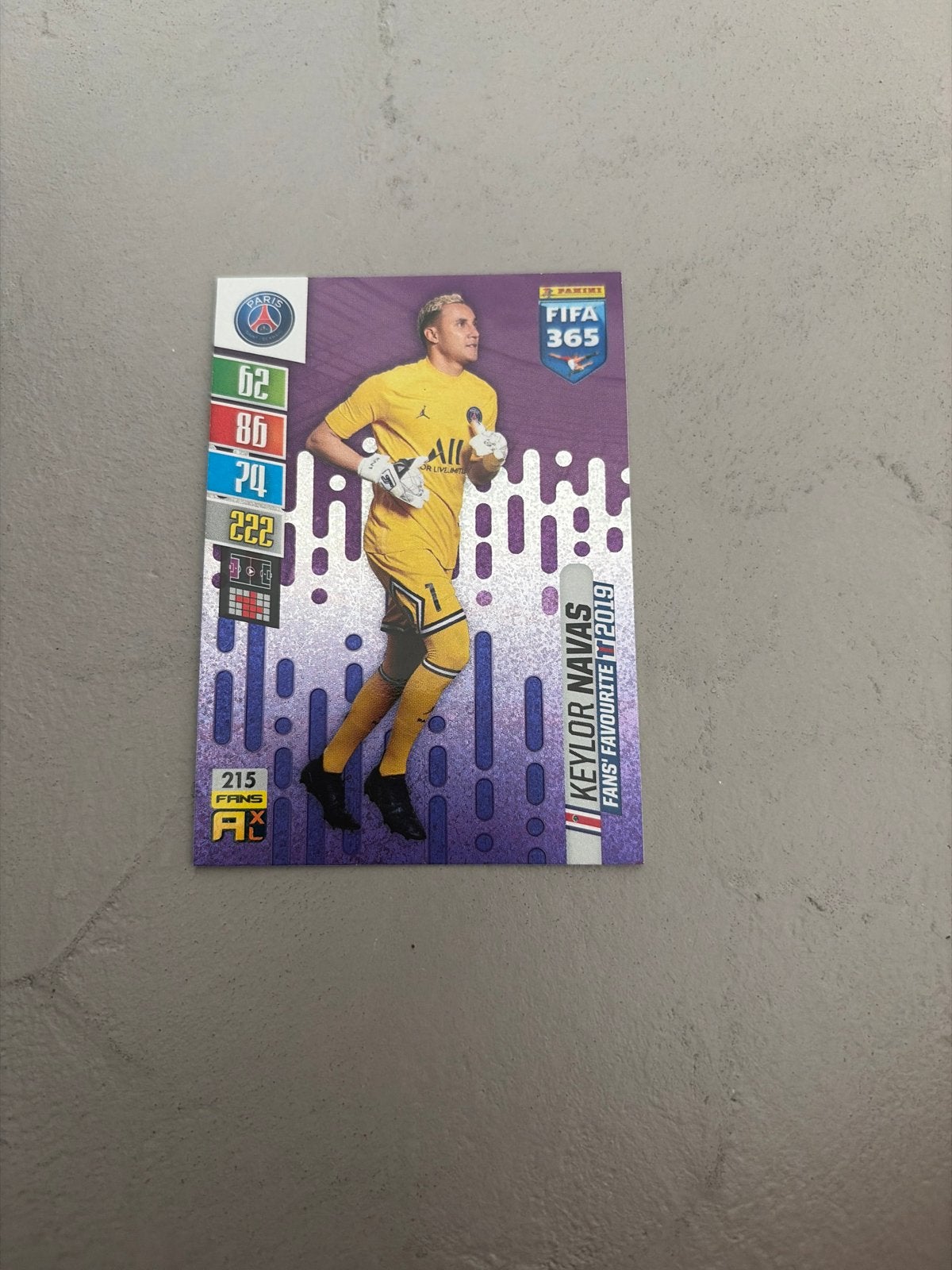 FIFA 365 Panini Adrenalyn XL Keylor Navas kaart, Ophalen of Verzenden, Zo goed als nieuw, Buitenlandse clubs, Spelerskaart