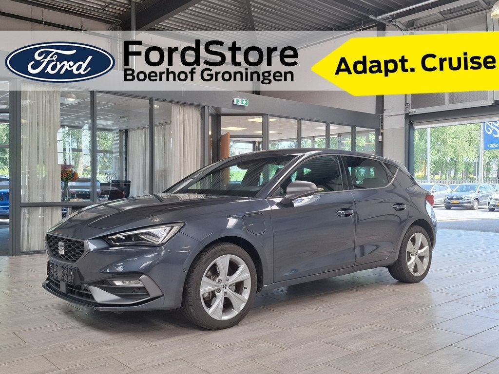 SEAT Leon 1.5 TSI e-Hybrid 204 pk FR Business | Stoel- en st, Auto's, Seat, Stof, Zwart, 4 cilinders, Leon