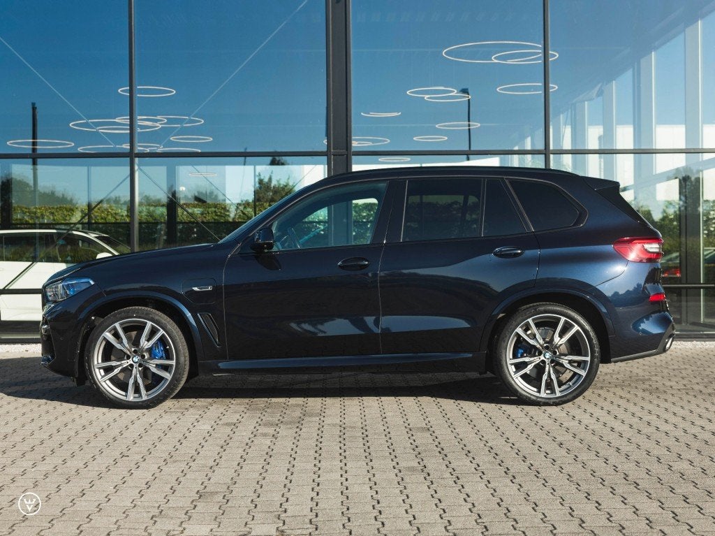 Bmw X5 xDrive45e - NL, Bowers&Wilkins, SOH 95%, 77 km/l, Gebruikt, Met garantie (alle), Zwart