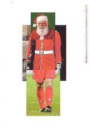 Ansichtkaart	Kerstman/Grenadier Guard	British Heart Found., Verzenden, 1980 tot heden, Ongelopen, Feest(dag)