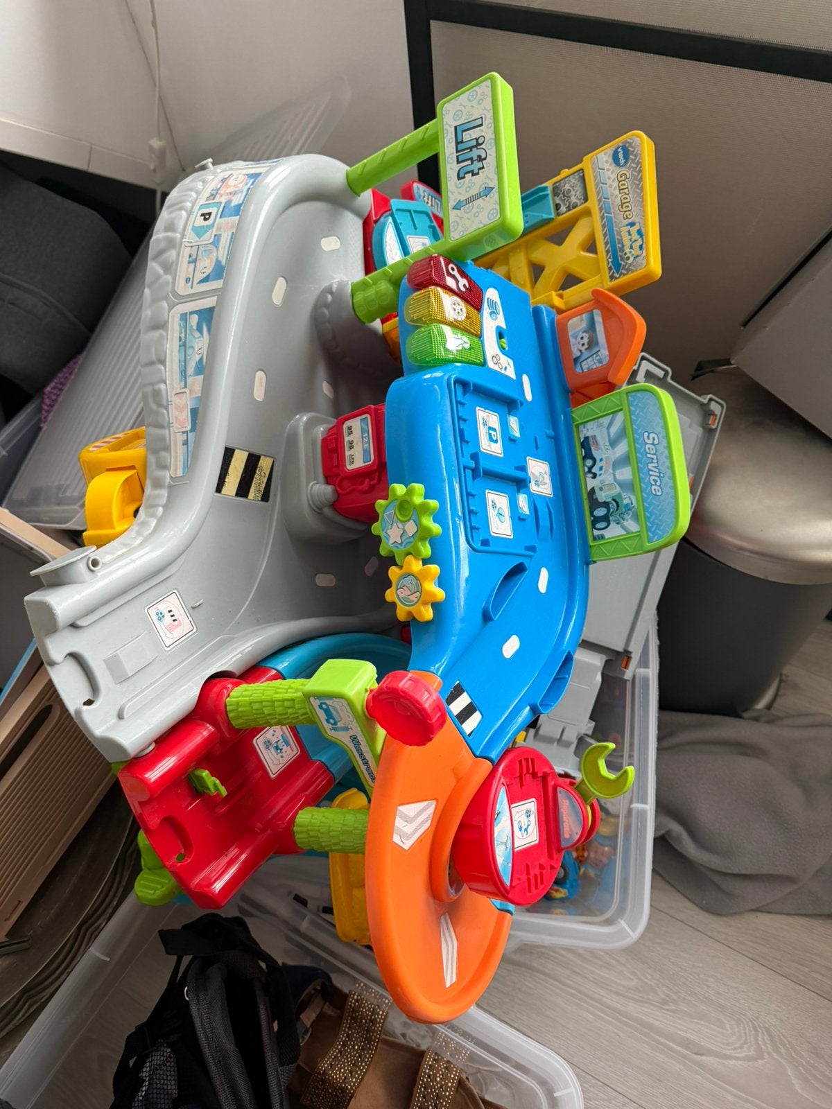 Vtech toettoet bak vol, Ophalen, Zo goed als nieuw