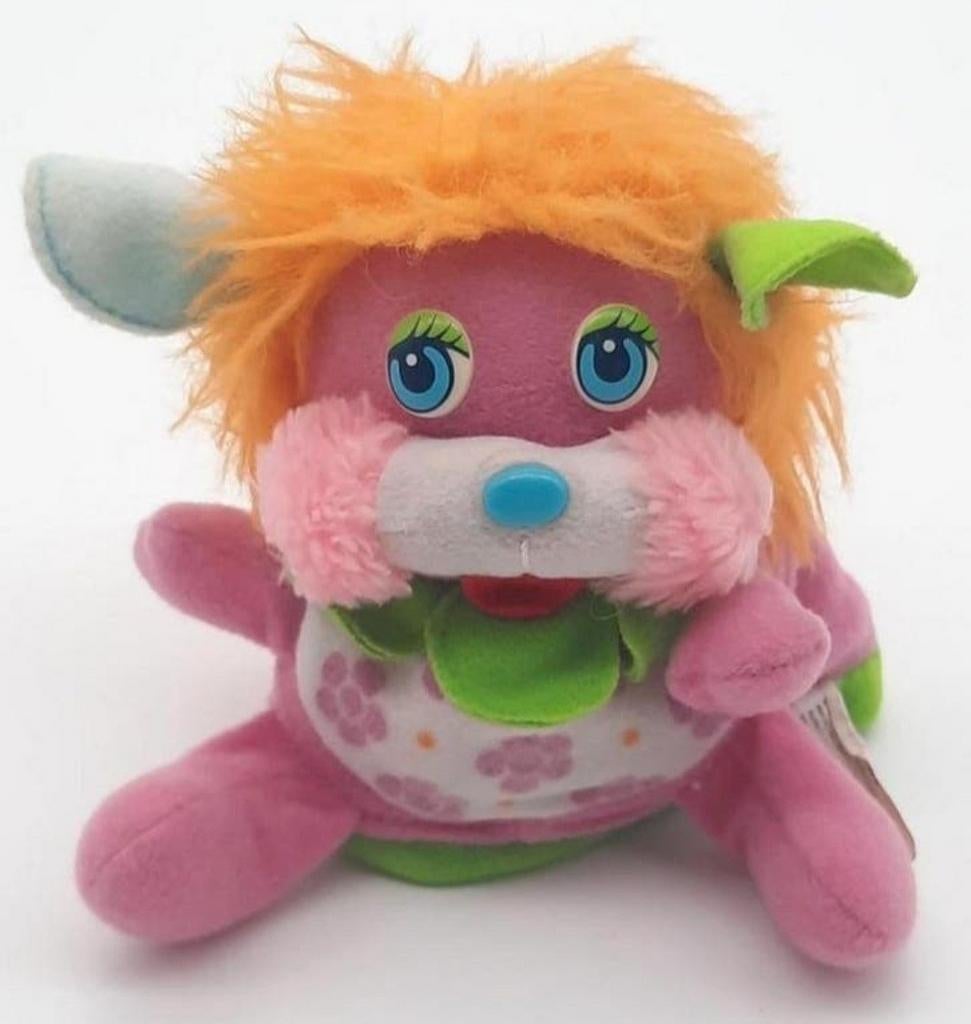 Vintage Flower Magenta Popples knuffeltje Mattel 1987, Kinderen en Baby's, Speelgoed | Knuffels en Pluche, Ophalen of Verzenden