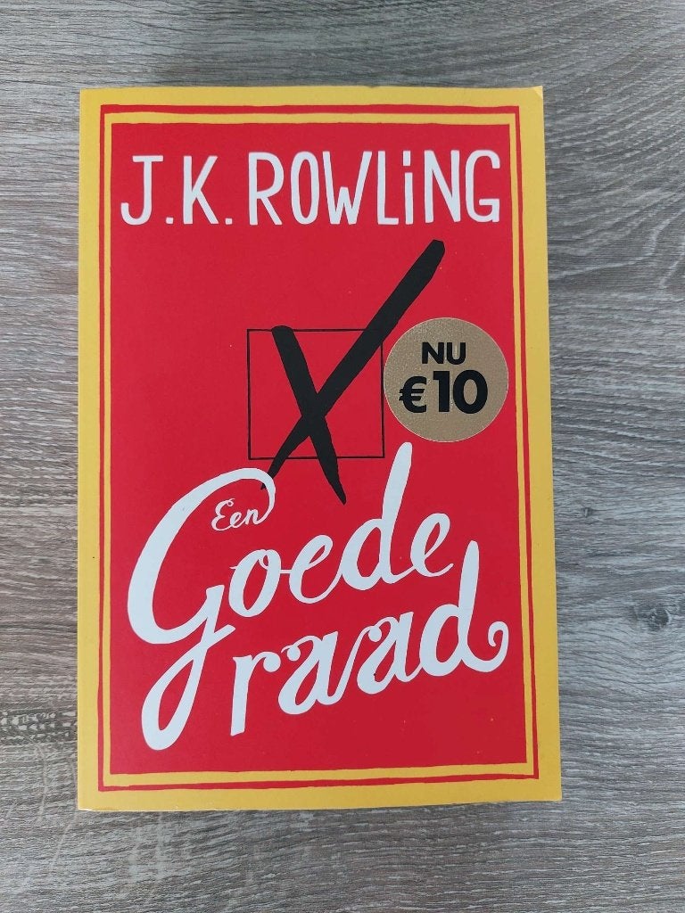 J.K. Rowling - Goede raad, Ophalen of Verzenden, Zo goed als nieuw, J.K. Rowling