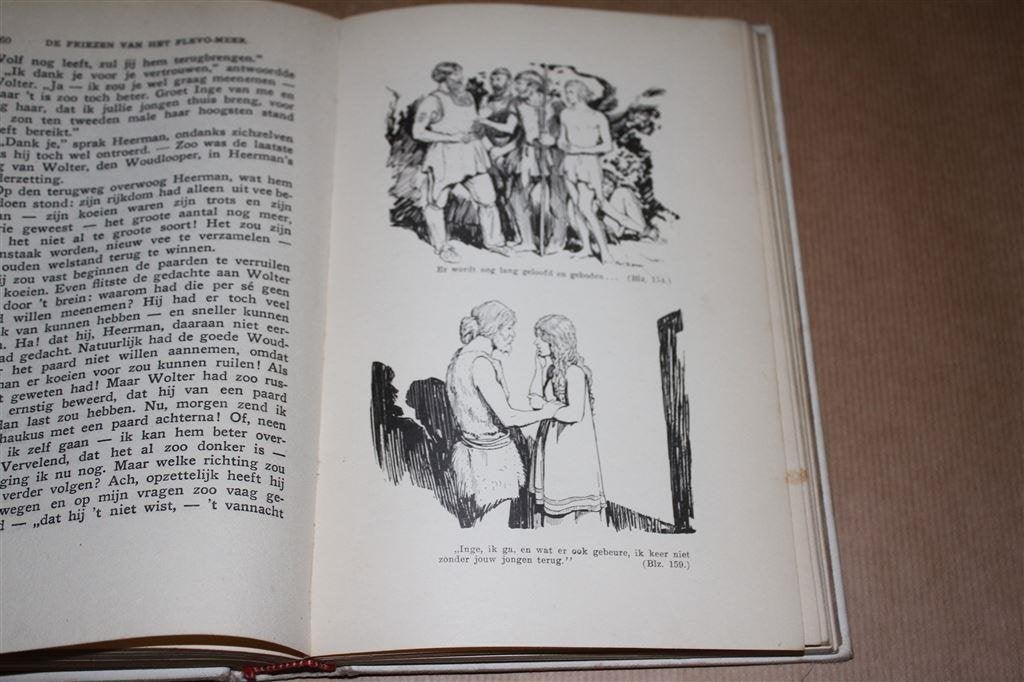 Friezen van het Flevo-meer. Zandstra. Kluitman 1961., Boeken, Ophalen of Verzenden, Gelezen