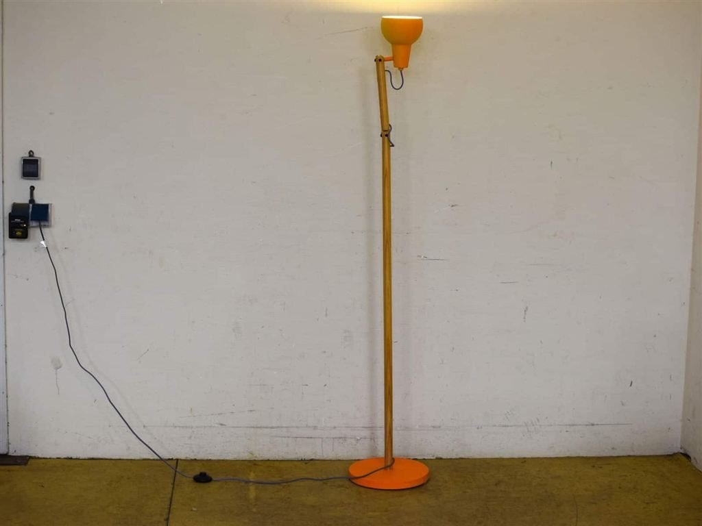 Zuiver study vloerlamp 53543, Ophalen of Verzenden, Gebruikt, Metaal, 150 tot 200 cm