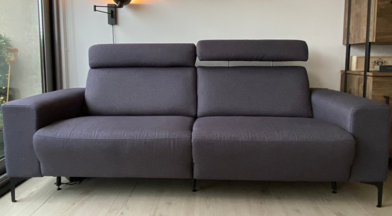 2-zitsbank – elektrisch relax – zeer nette staat, Ophalen, Zo goed als nieuw, 75 tot 100 cm