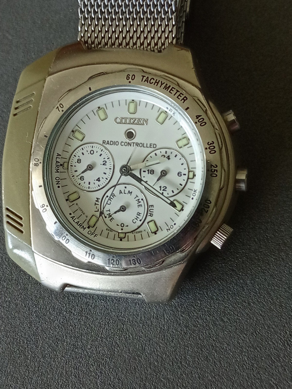 Citizen Space Master 8450, vintage herenhorloge, Ophalen of Verzenden, Gebruikt