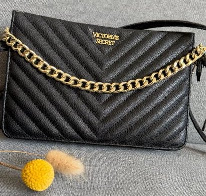 Victoria's Secret handtas, Ophalen of Verzenden, Gebruikt, Zwart, Schoudertasje