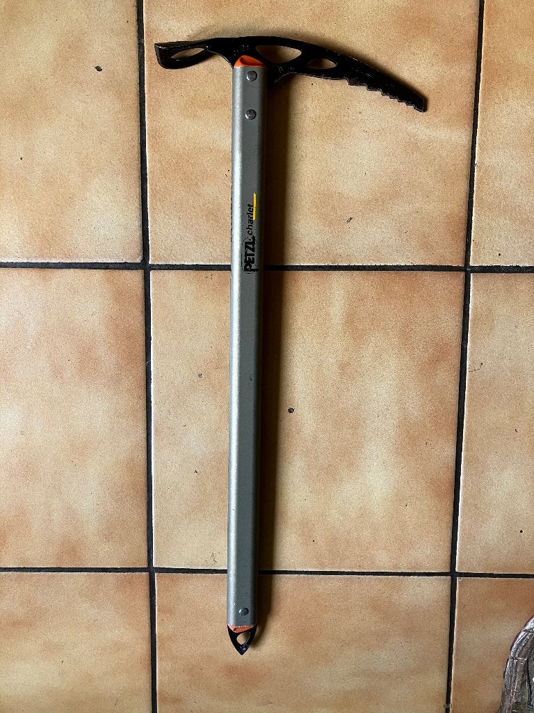 Petzl Ice ax, Ophalen, Gebruikt