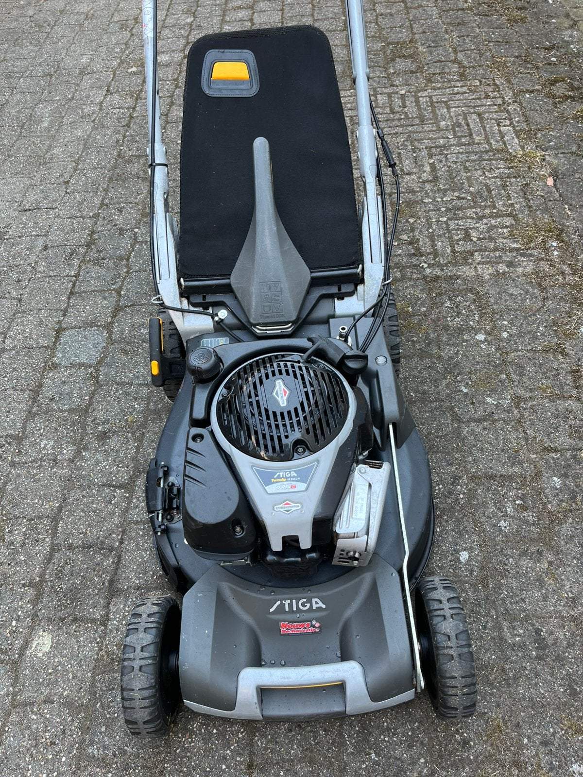 Stiga grasmaaier t.e.a.b. Perfecte staat., Ophalen, Cirkelmaaier, Stiga, Zo goed als nieuw