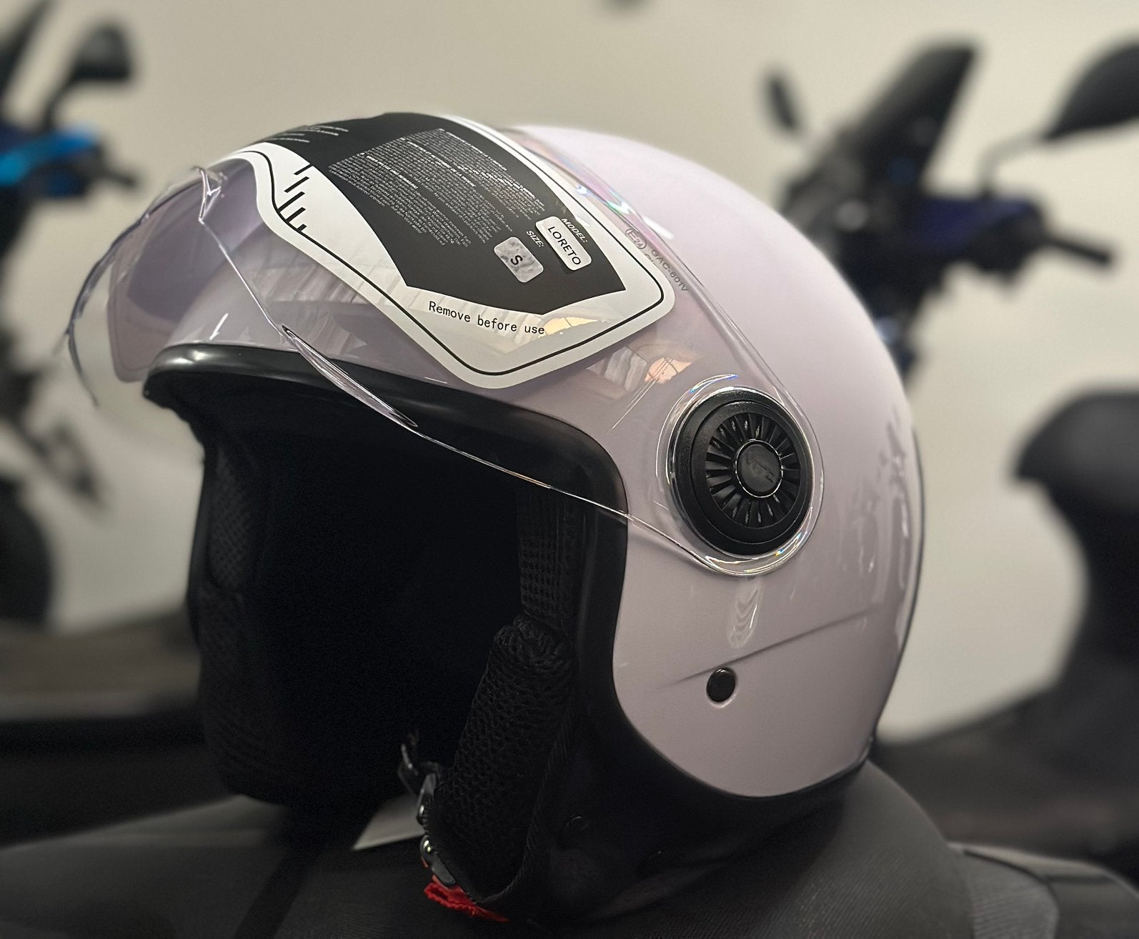 Vito Loreto Jet wit helm, Extra large of groter, Nieuw, J, V