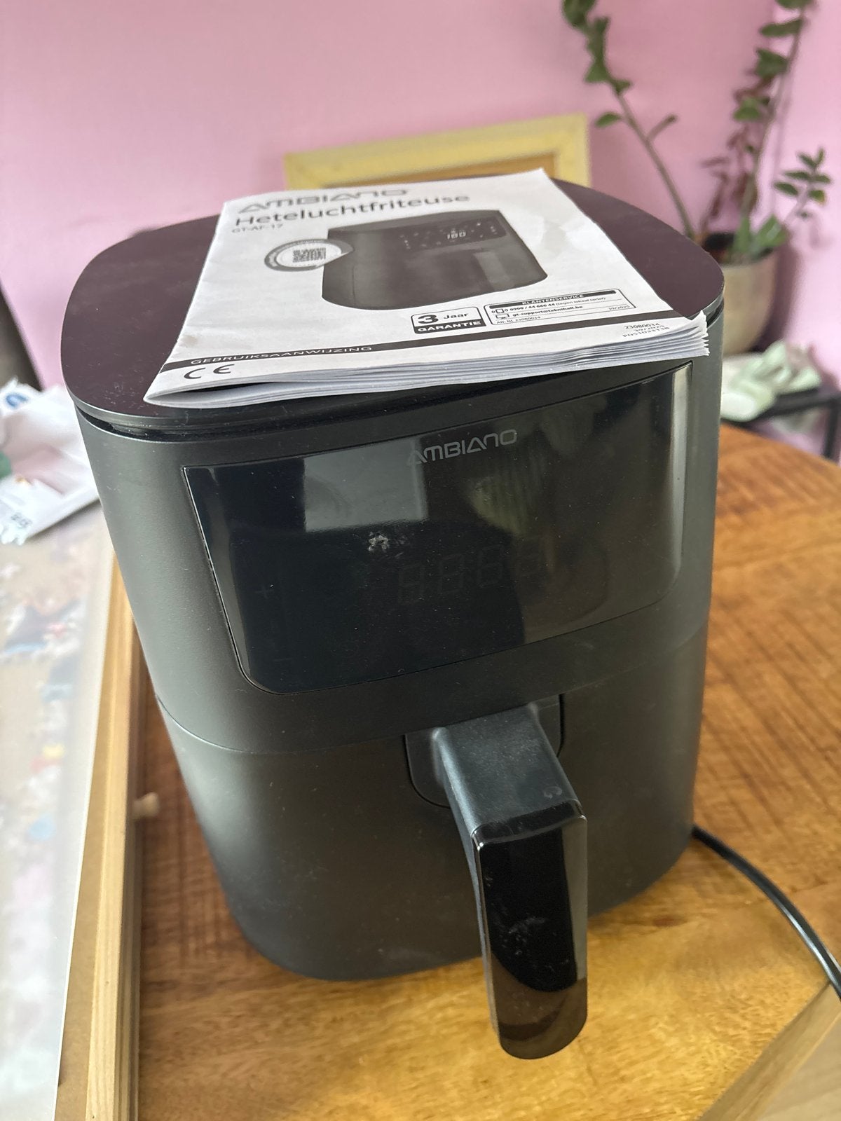 Ambiano Heteluchtfriteuse GT-AF-17, Ophalen, Zo goed als nieuw, Airfryer, Minder dan 750 gram